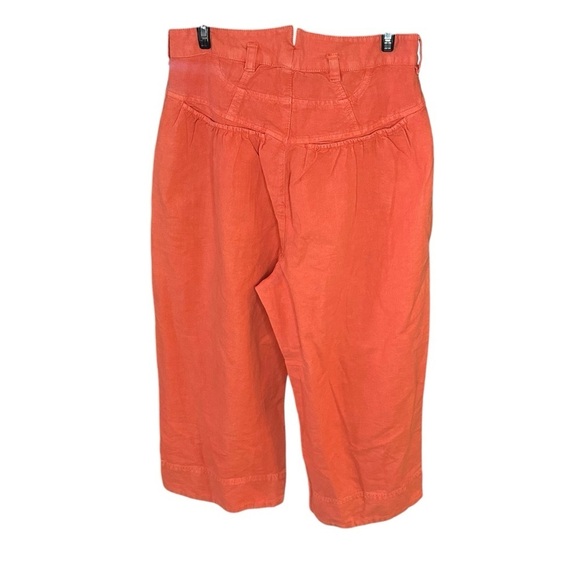 Free People Sweet Talk Chino Pants in Red Mango women size 4 NWOT - Picture 10 of 14